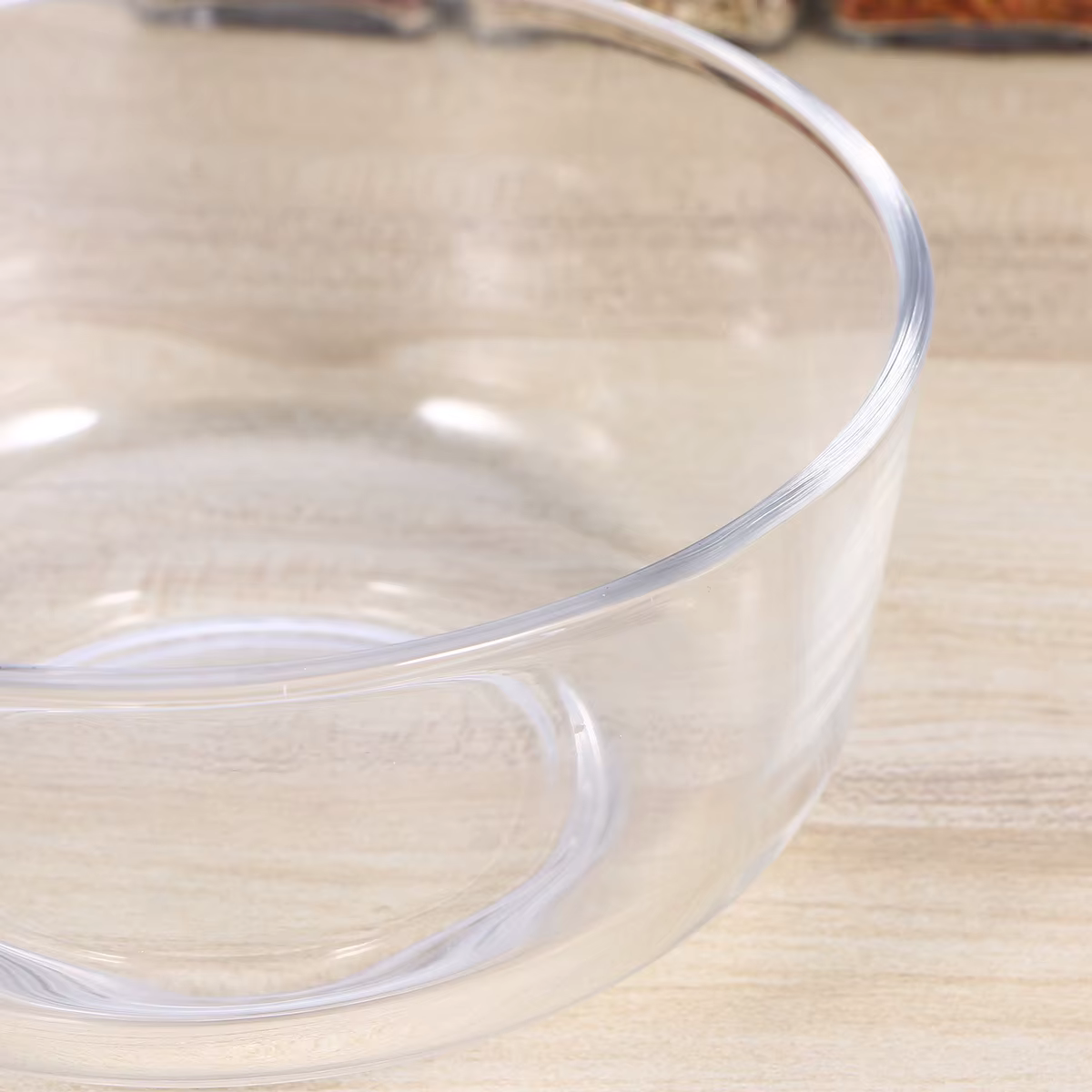 Bol en verre Transparent résistant à la chaleur