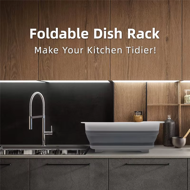 Égouttoir de cuisine pliable Portable pour vaisselle