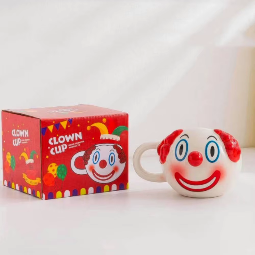 Tasse de Clown mignonne avec poignée