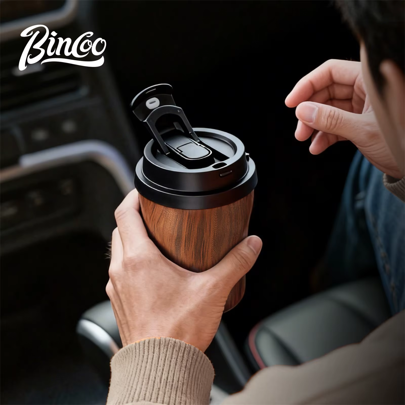 Bincoo – tasse de voyage en titane pur de qualité supérieure