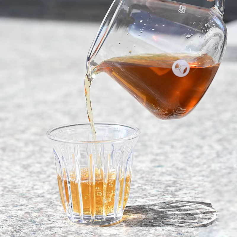 Carafe à café TIMEMORE en verre transparent résistant à la chaleur