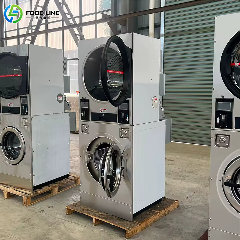Lave-linge industriel automatique à monnayeur pour laverie libre-service, équipement professionnel personnalisable