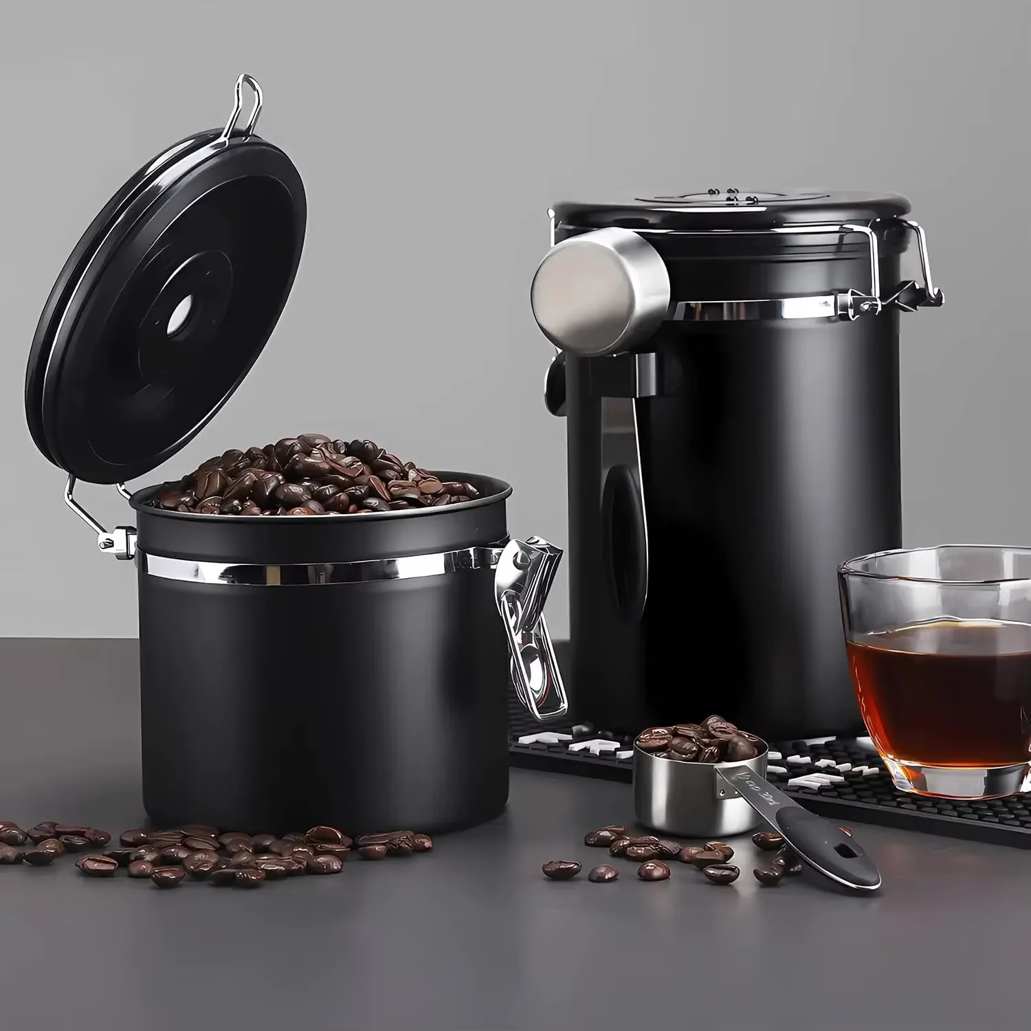 Boîte à café hermétique 16OZ