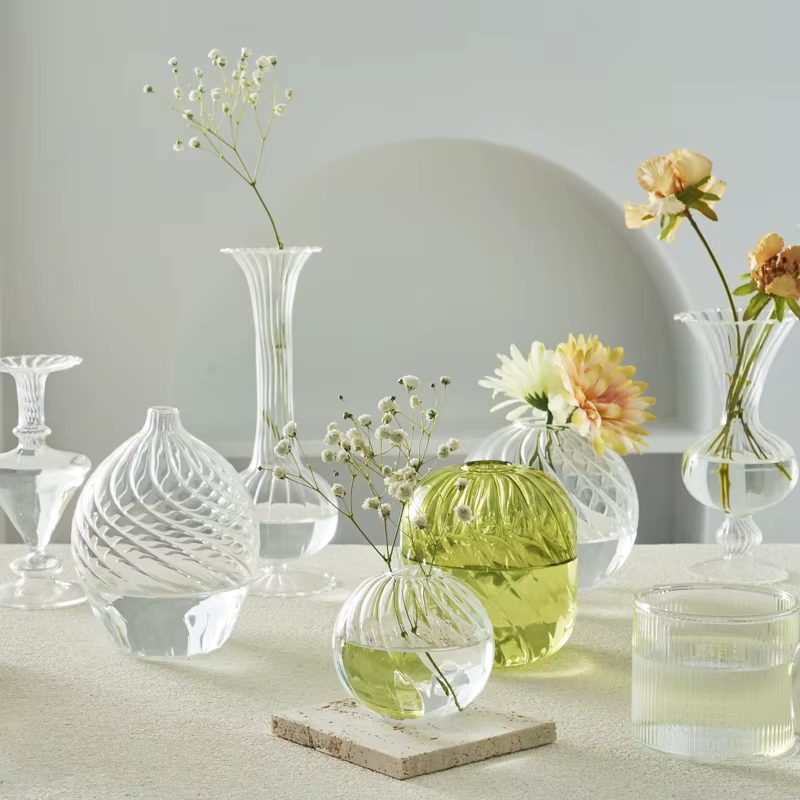 Vase Transparent moderne décor à la maison