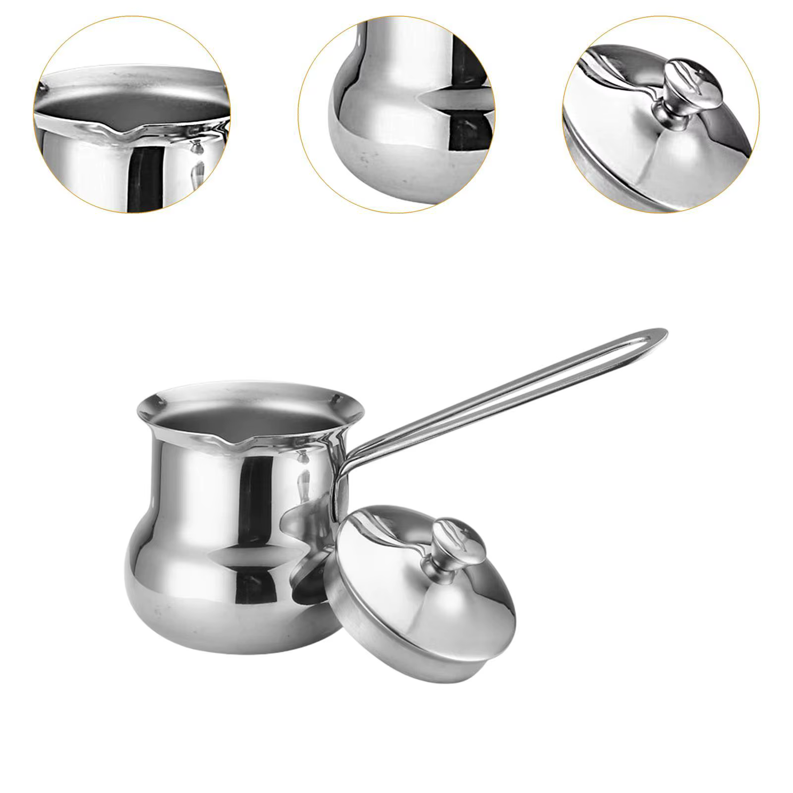 Cafetière turque arabe, Sauce chauffante, beurre multifonctionnel