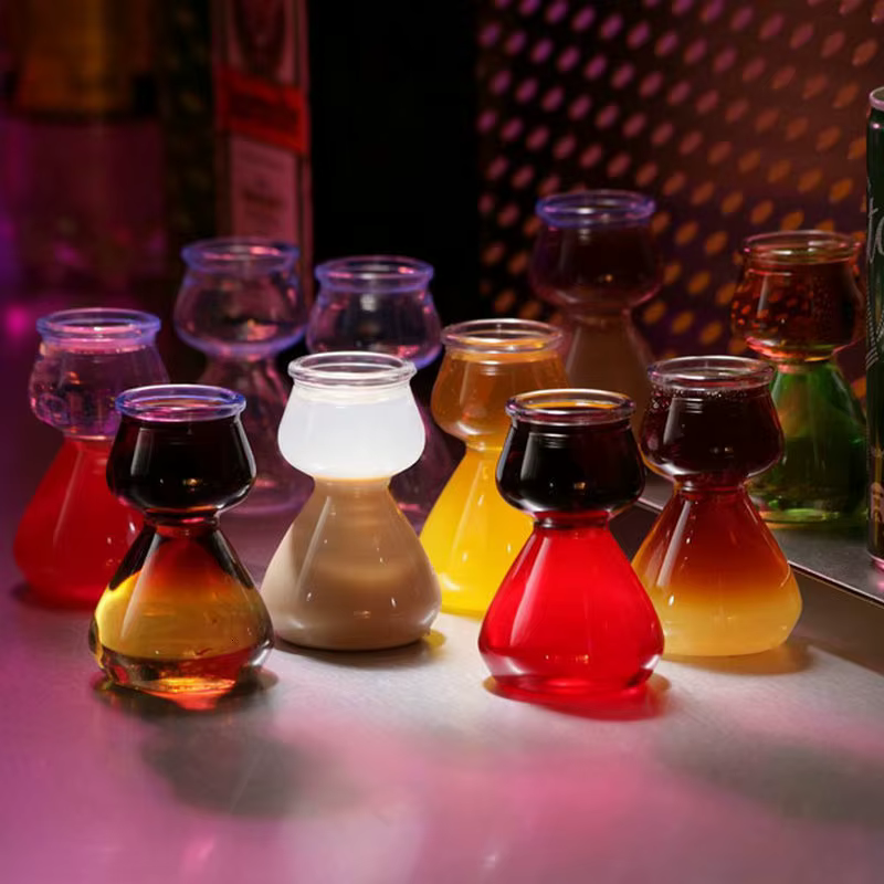 Verre à Cocktail transparent en forme d'absinthe de 120ml
