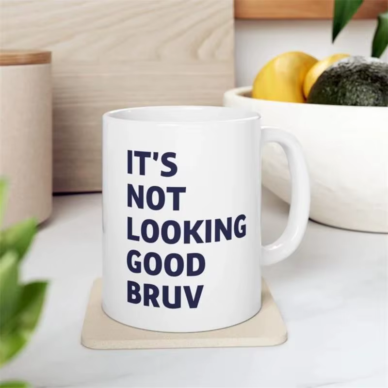 C'est rien d'être bon BRAV tasse à café en céramique thé lait bière