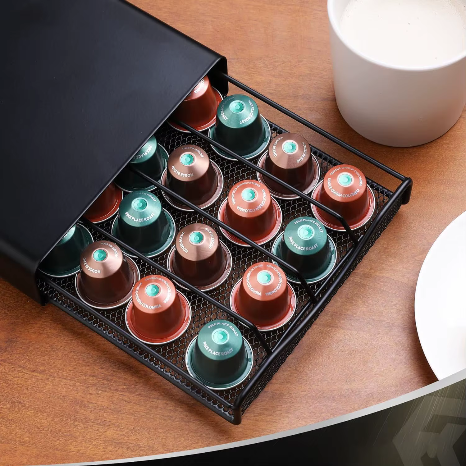 Organisateur de stockage de dosettes de café