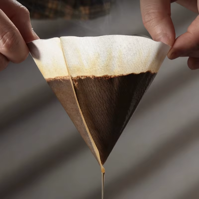 Papier filtre à café, filtre en papier conique jetable