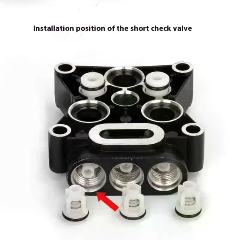 Kit de réparation et de remplacement pour tête de nettoyeur haute pression domestique, comprenant joints, huiles, clapets anti-retour et accessoires pour pompe à eau de machine de nettoyage