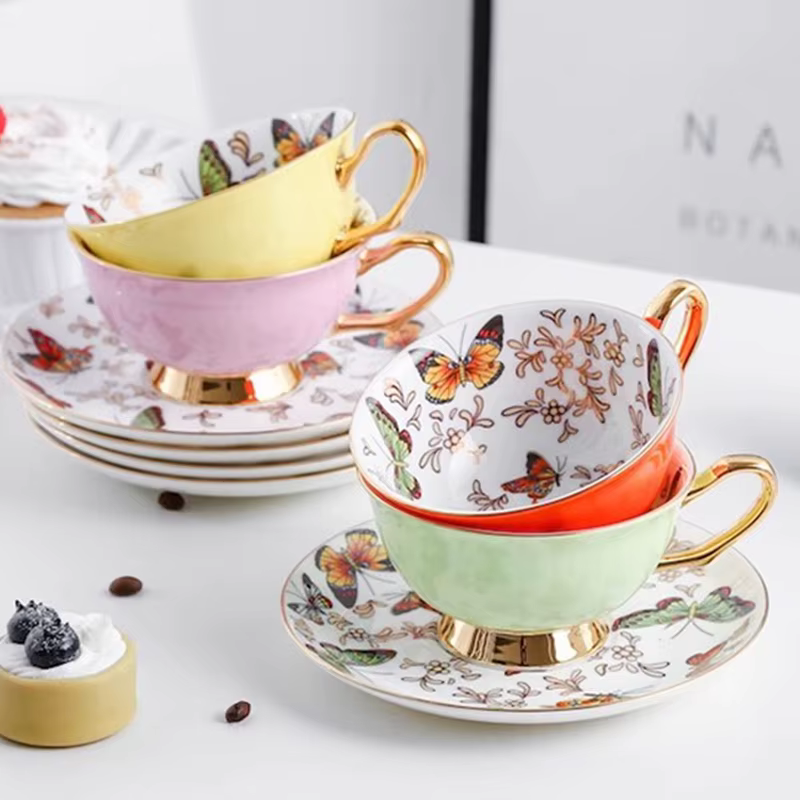 Ensemble de tasses à thé Fine Sophia China