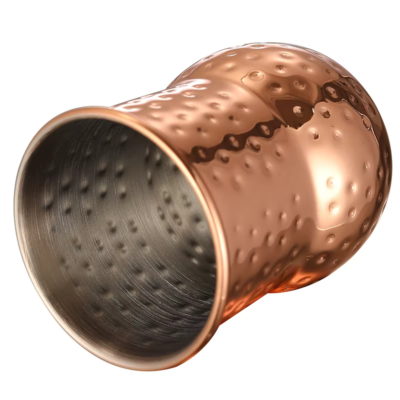 Mini tasse mule de moscou martelée