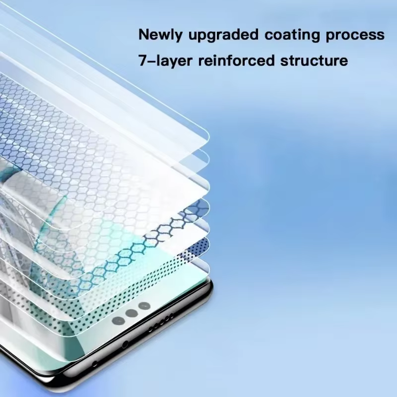 Film de verre trempé UV pour Samsung Galaxy S24 S23 S22 S21 S20 Ultra Plus, protecteur d'écran entièrement incurvé pour S24Ultra