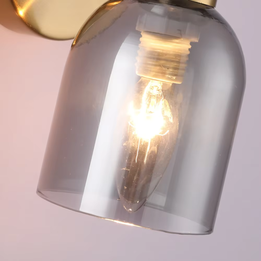 Lampe murale en verre de luxe minimaliste moderne