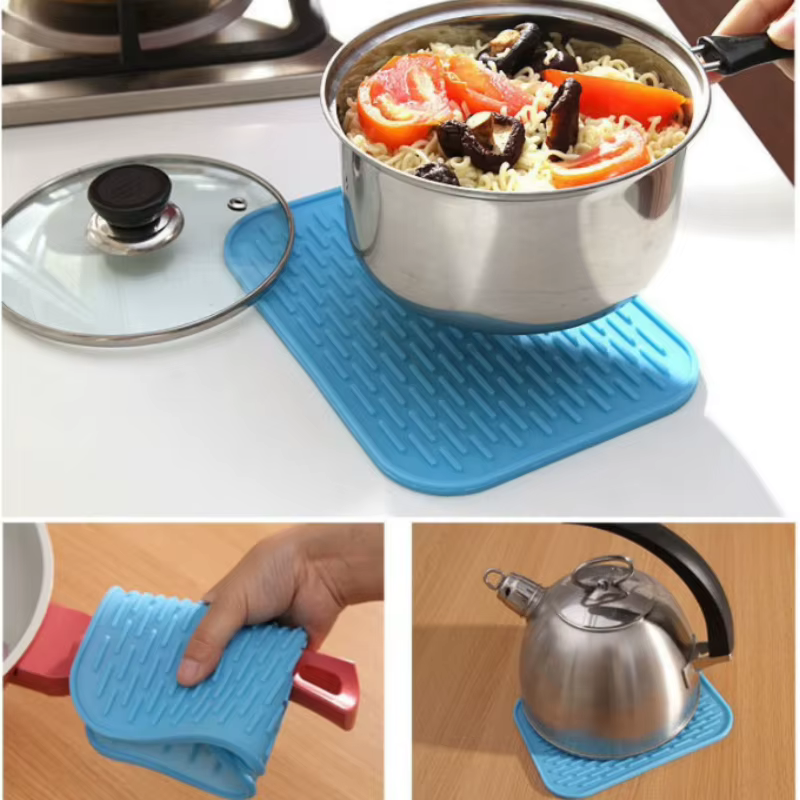 Napperon isolé en silicone pour objets de cuisine