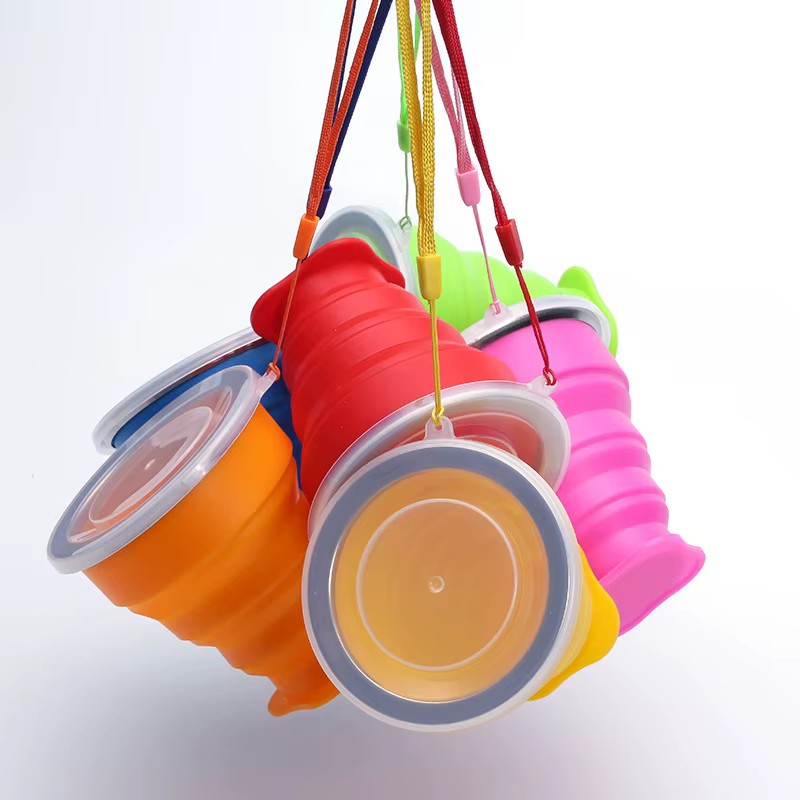 Tasses pliantes sans BPA