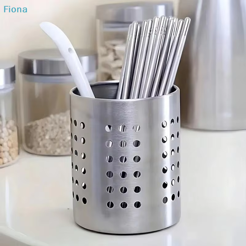 ✔ Boîte de rangement pour baguettes cylindriques en acier inoxydable