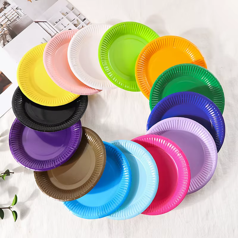 Zerolife – Assiettes Macaron 10 pièces/lot