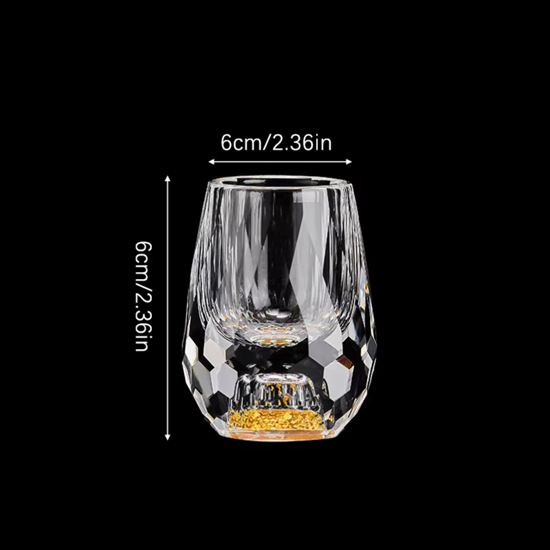 Verre à certifiée en cristal de luxe
