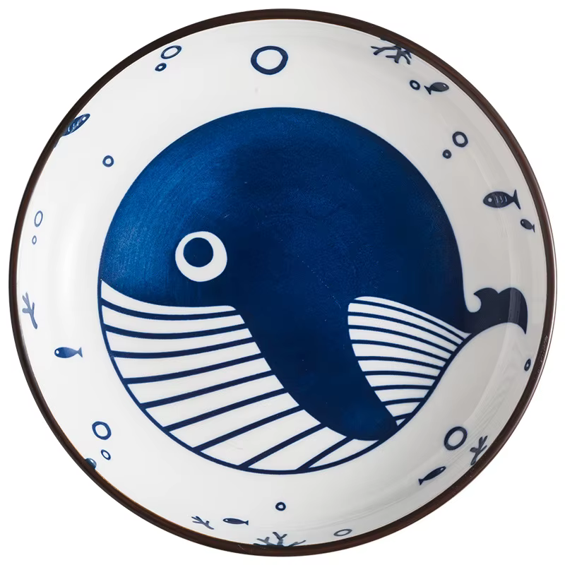 Assiette en céramique japonaise