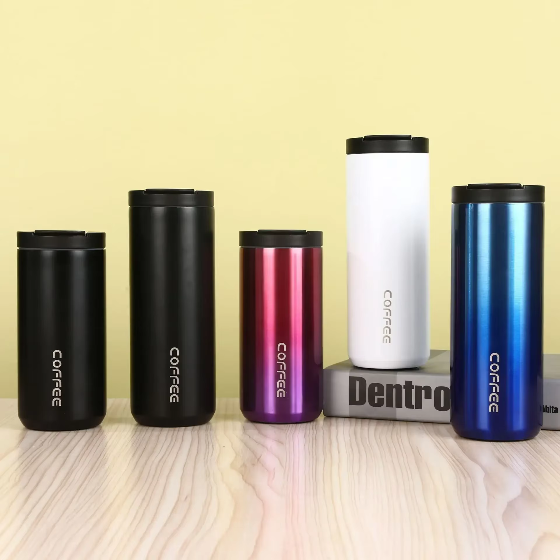 Tasse Thermos café chaud isolé en acier inoxydable