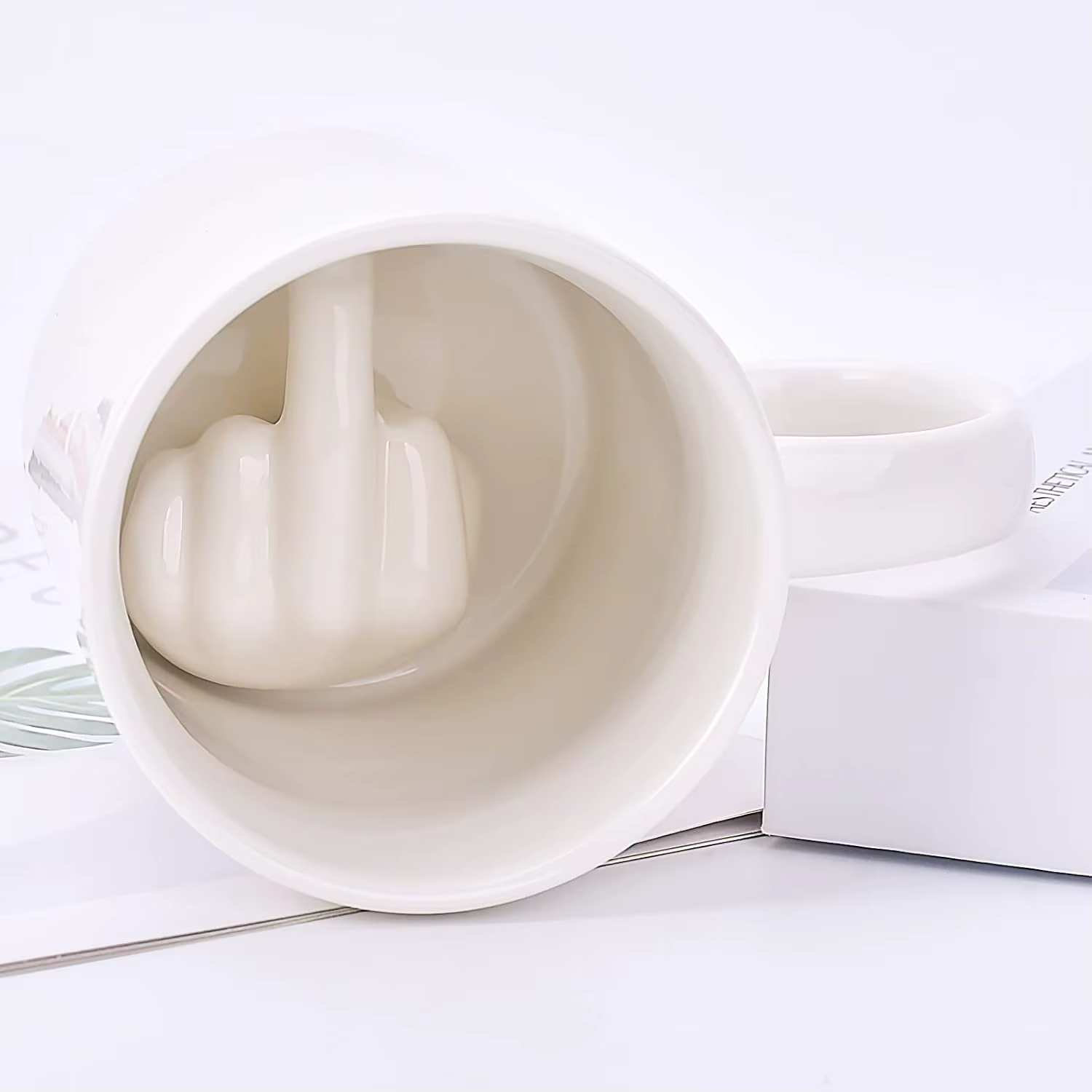 Tasse en céramique centrale
