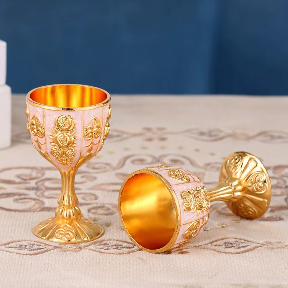 Verres à vin rétro créatifs