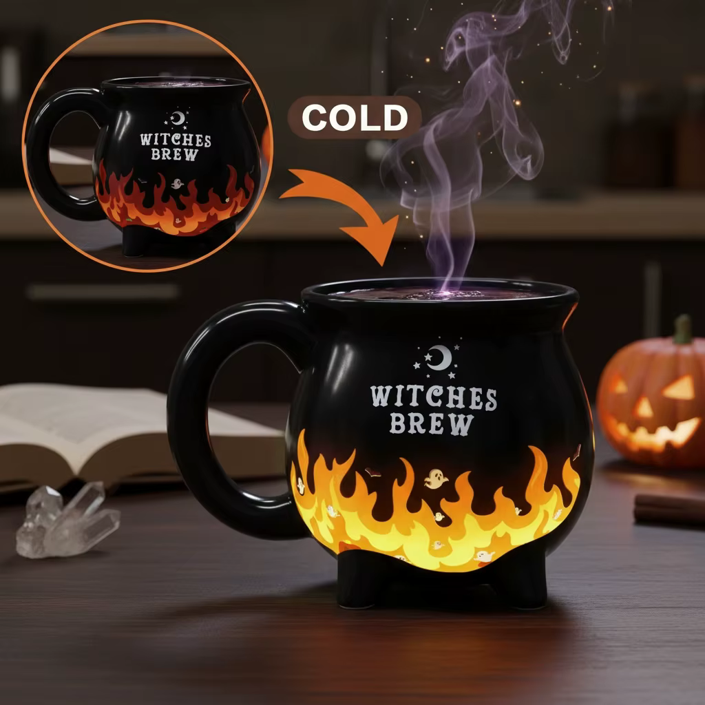Tasse à chaudron de brassage de sorcières