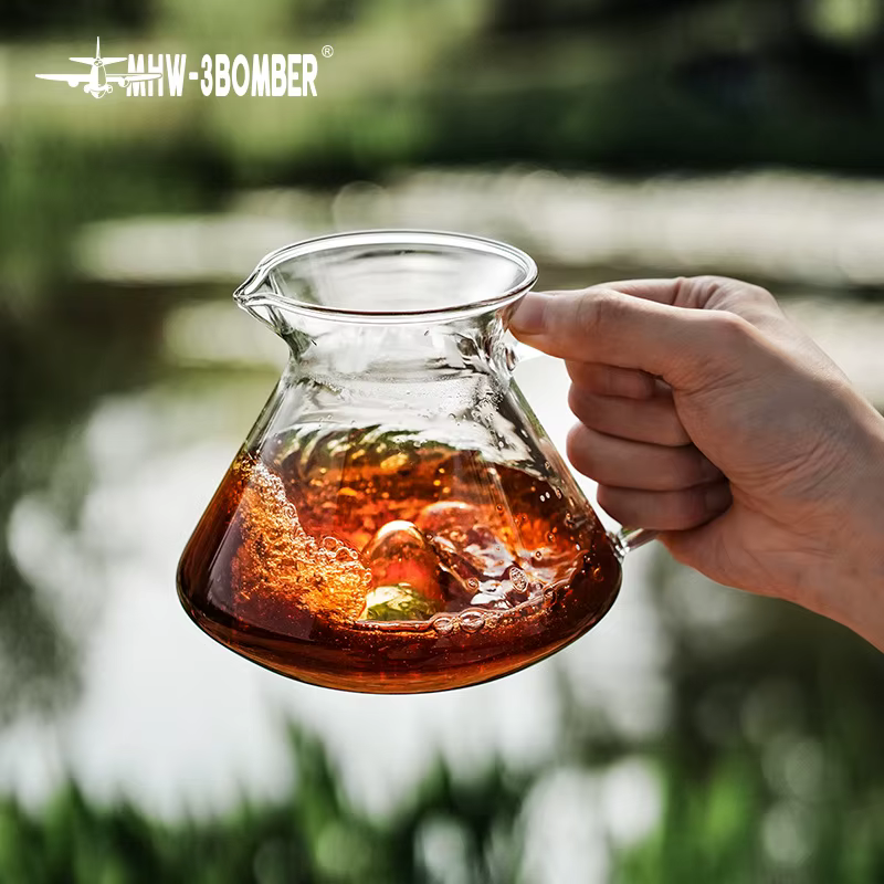 3BOMBER Hill Cafetière infusée à la main avec ustensiles