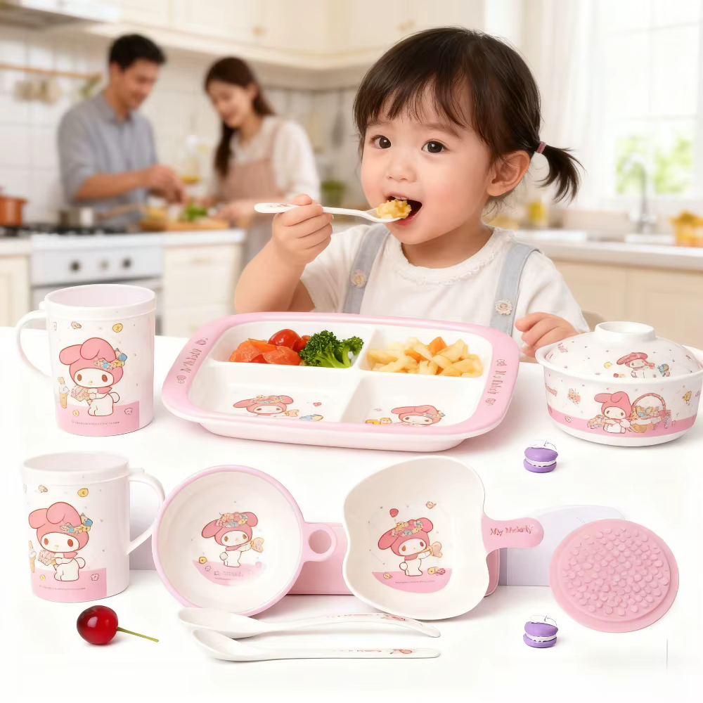 Sanrio vaisselle ma mélodie assiette à salade Ramen bol à soupe dessin animé enfants
