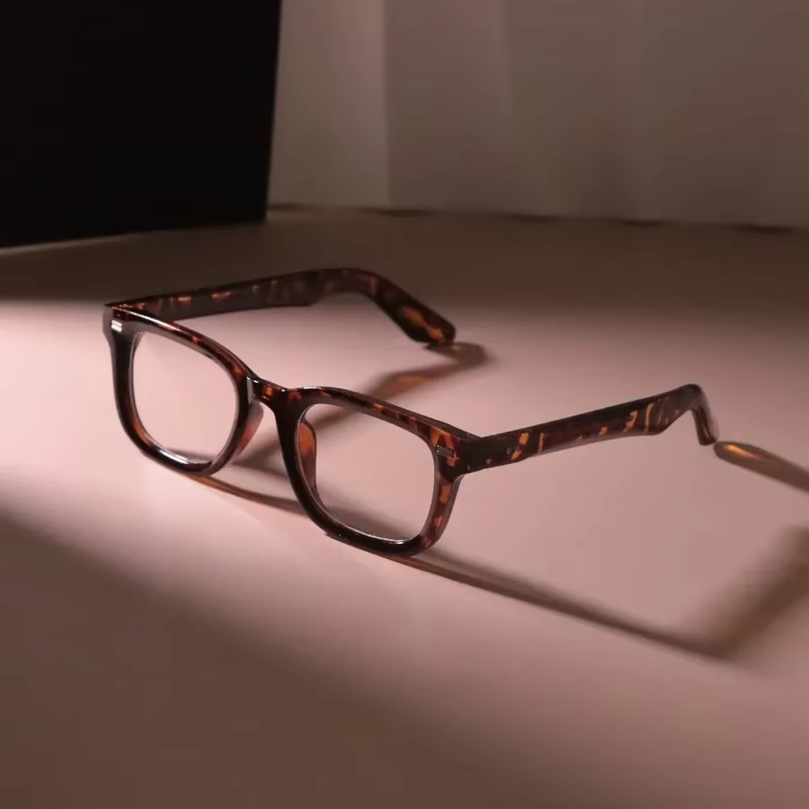 Lunettes rectangulaires transparentes élégantes pour hommes et femmes, monture simple, marque masculine et féminine, lunettes décontractées