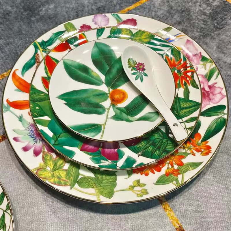 Assiette, bol à riz