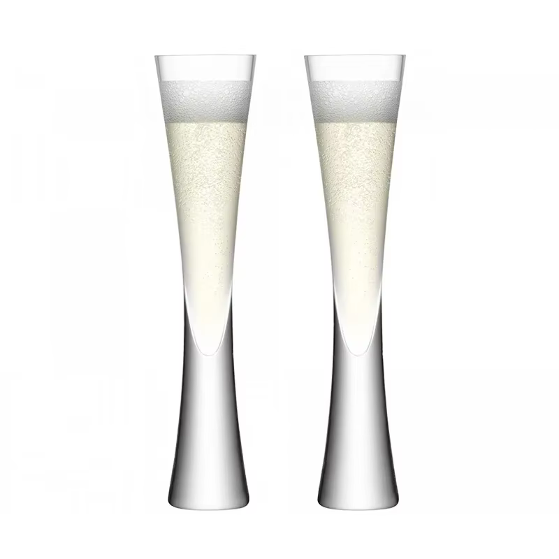 Tasse à Champagne en verre de cristal