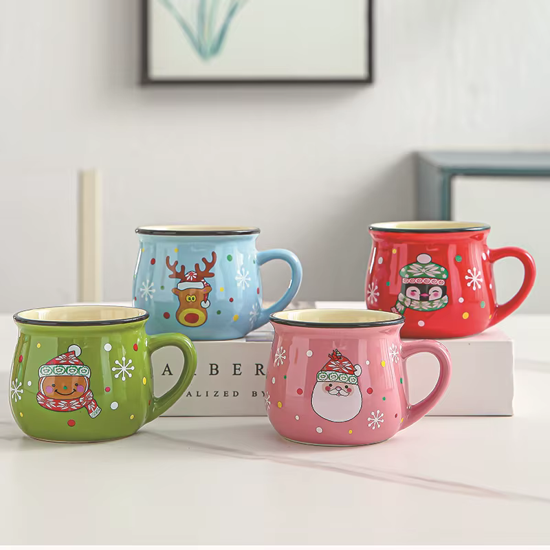 Tasse à Mousse de noël en céramique