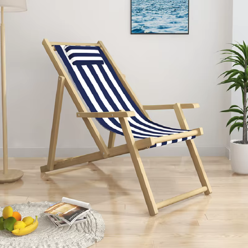 Housses de siège en toile imperméables pour chaise de plage (sans chaise), housse de remplacement pour chaise pliante, accessoires pour la cour et la maison