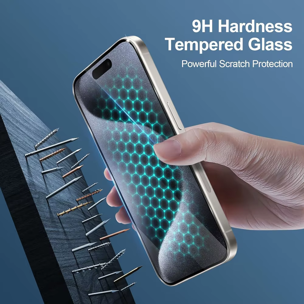 1~4Pcs HD Protecteur d'écran pour iPhone 18 17 16 15 14 Pro Max en verre trempé pour iPhone 11 12 13 Mini Film pour iPhone 17 16 Pro Glass