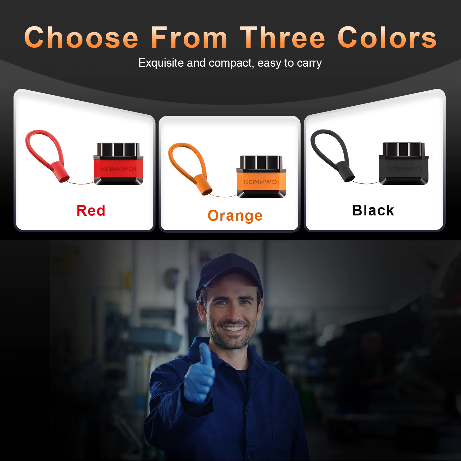 KONNWEI outil de Diagnostic de défauts de voiture OBD2 connexion Bluetooth contrôle par application MAXOBD numérisation Codes d'erreur clairs outil de numérisation OBD2 de voiture