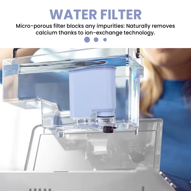 2 jeux de filtres à eau de remplacement pour Machine à café CMF009