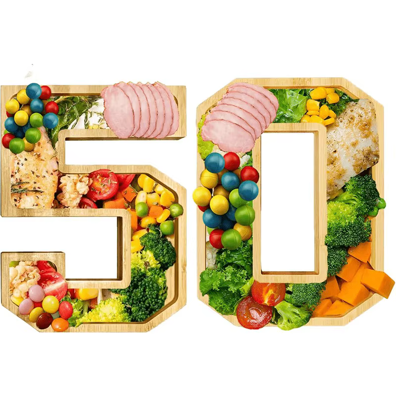 Plateau numérique à fruits et fromage