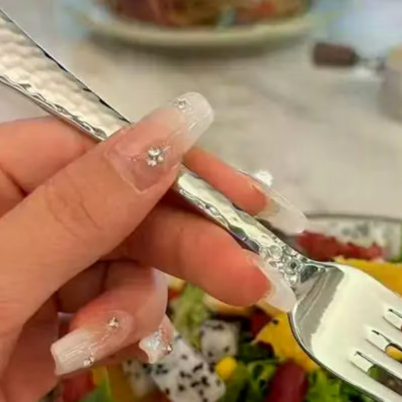 Fourchette à dîner en acier inoxydable