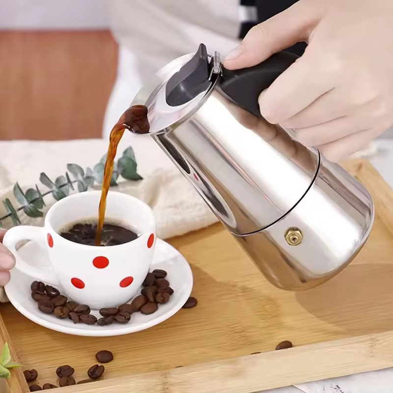 Cafetière à filtre en acier inoxydable pour la cuisine