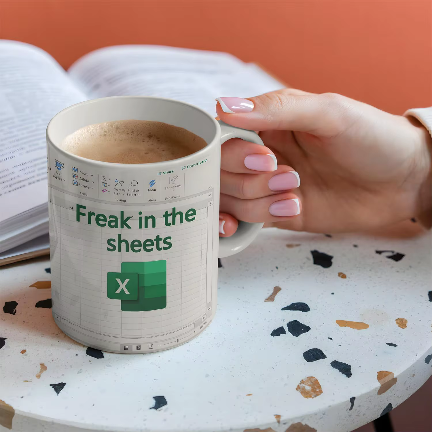 Tasse à café en céramique Excel