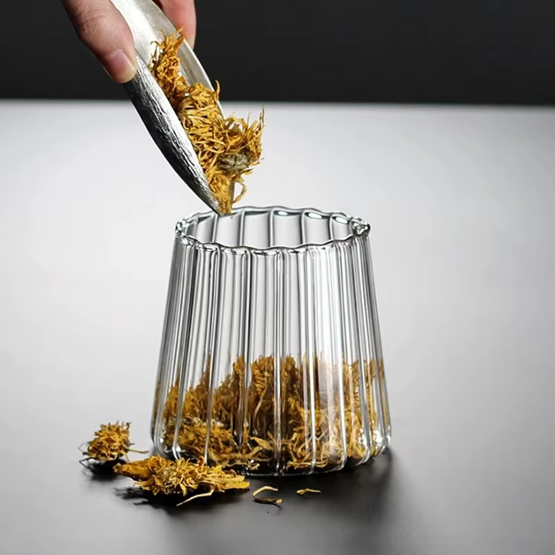 Récipient alimentaire bouteilles de stockage de cuisine pot en verre