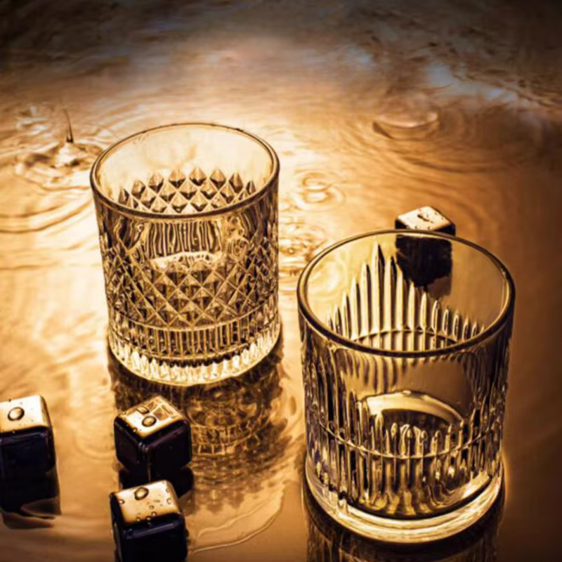 Verre à whisky avec boîte de luxe