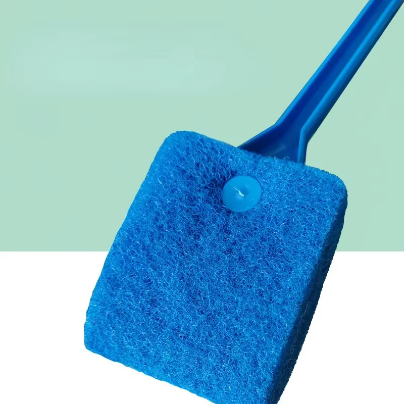 Grattoir d'algues flottant pour aquarium, verre précieux, brosses pour livres de plantes, fenêtre propre, accessoires en éponge, outils