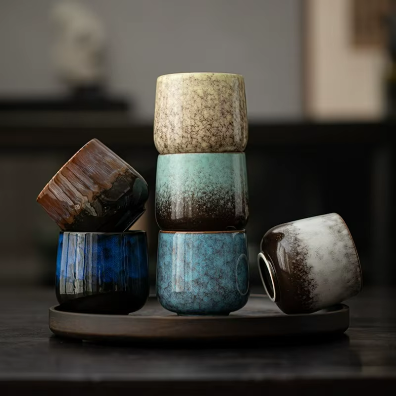 Tasses à café en céramique de style japonais