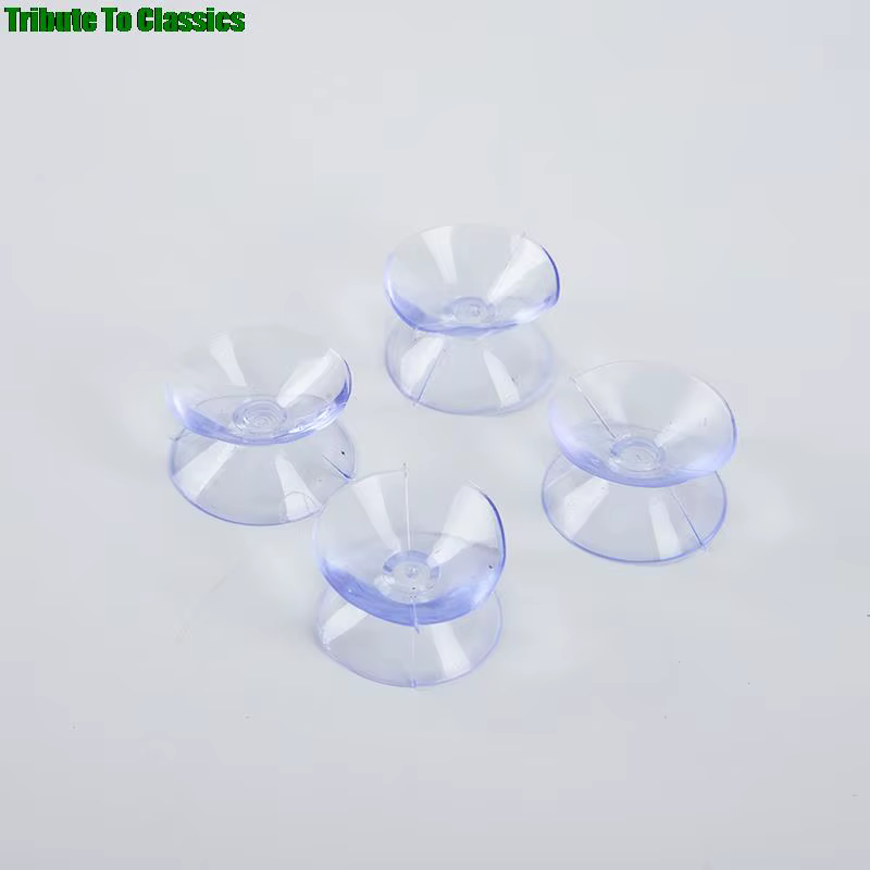 Ventouses Double face en Pvc, 10 pièces/lot, tampons à ventouse pour verre, ventouse en plastique, petite ventouse en plastique sans Trace de chaleur