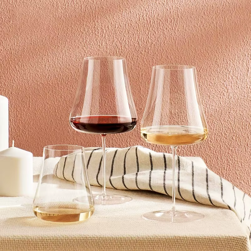 JINYOUJIA Verre à vin de Bourgogne volcanique de grande capacité 1000 ml