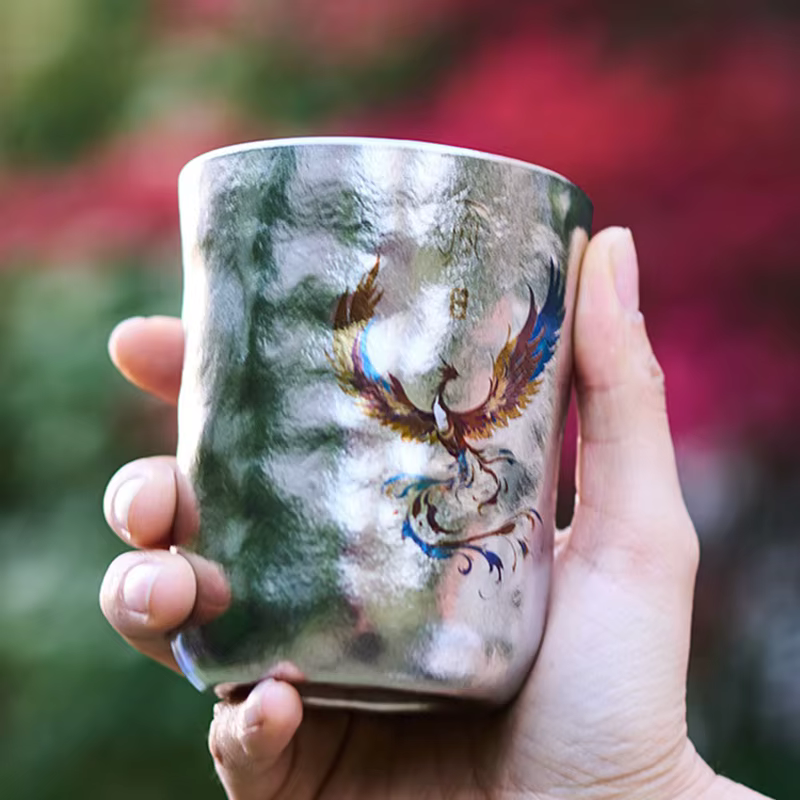 Tasses en titane, tasse à café à double paroi
