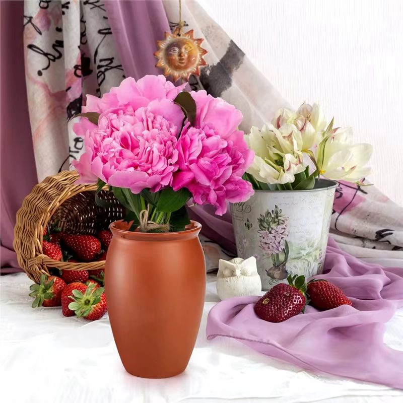 Lot de 6 verres à boire en argile ABMR